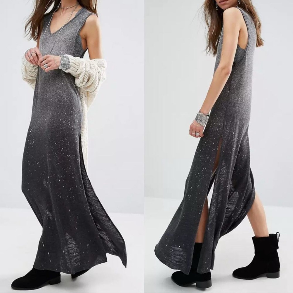 Free People Galaxy Dip Dye Maxi
